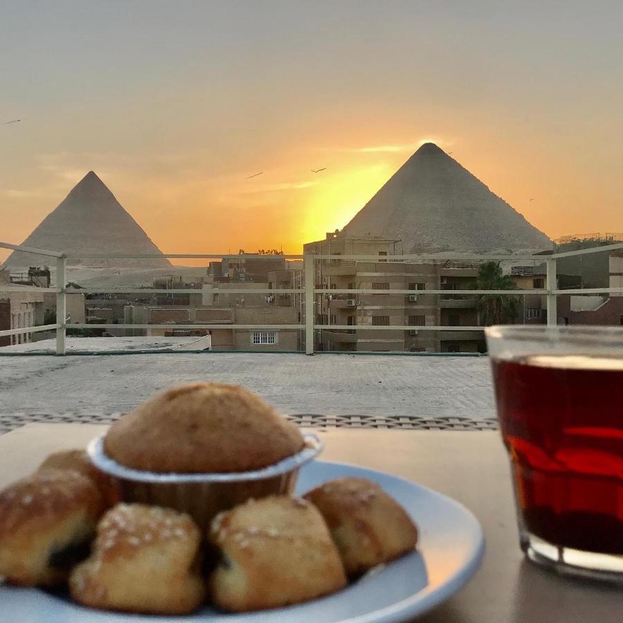 Carpet Alaadein Pyramids View Hotell Kafret el-Gabal Exteriör bild