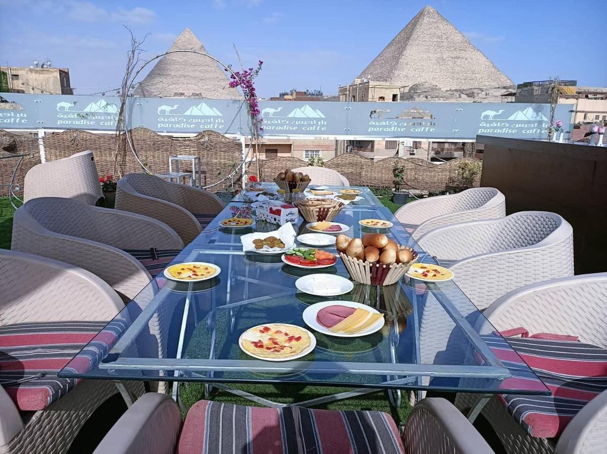 Carpet Alaadein Pyramids View Hotell Kafret el-Gabal Exteriör bild